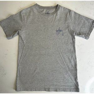 Guy Harvey T-Shirt Boys Size Small Gray Crew Neck Short Sleeve Pullover Graphic